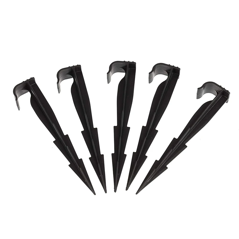Ground Securing Pegs for Drip Irrigation Line Weeping Pipe Soaker Hose