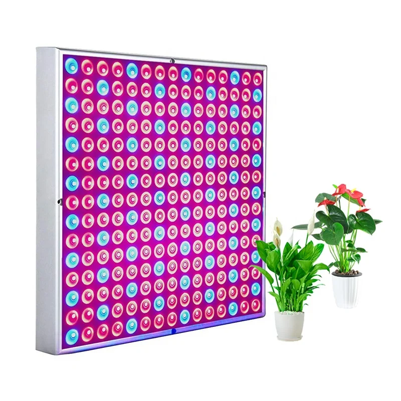 LED Grow Light 45W Plant Lights Red Blue White Panel Growing Lamps for Indoor Plants Seedling Vegetable and Flower