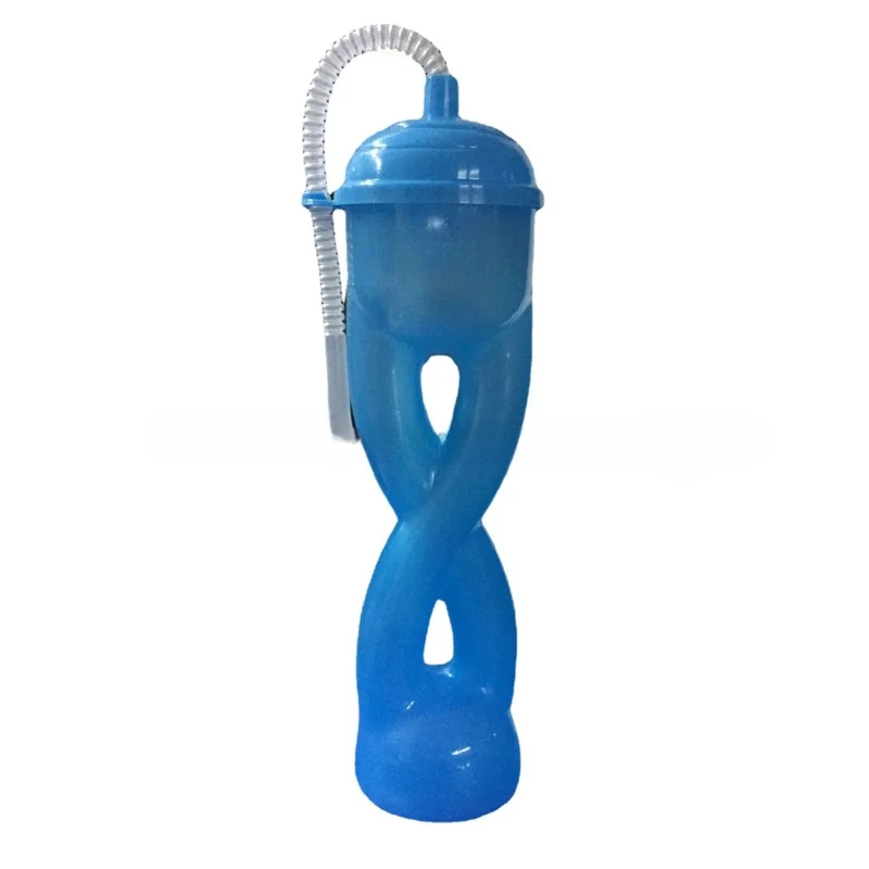 500ml reusable plastic slush drinking cup slush ice cup yard cup