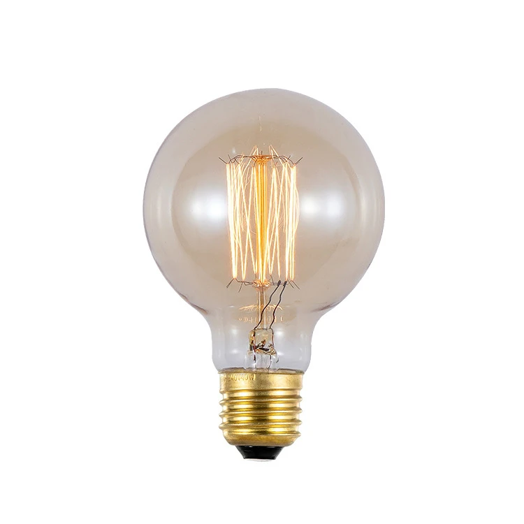 G80 Squirrel Cage E27 Vintage Edison Globe Bulb
