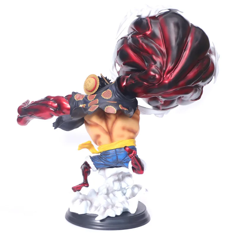 Аниме One Piece Gear четвёртая P.O.P XXL Обезьяна D Луффи ПВХ экшн-фигурка коллекционные