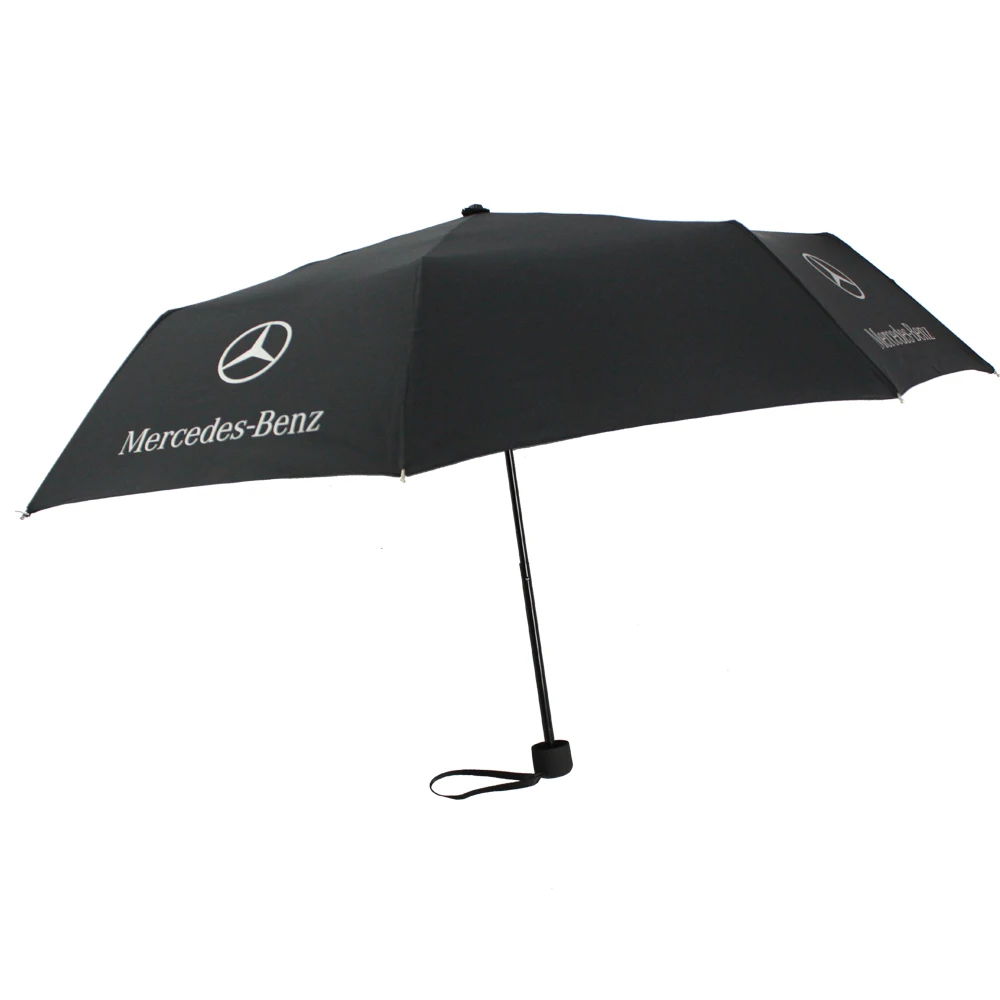 Лидер продаж, солнечные и дождливые зонтики на заказ с принтами логотипа клиента, недорогой складной ручной Зонт с 3 карманами