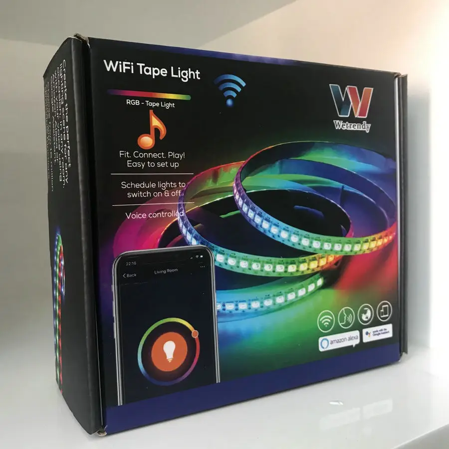  Rgbic Smart LED осветительные полосы WS2811 dreamcolor Tuya/Google Home/ Alexa Echo адресуемых светодиодные света режим воспроизведения