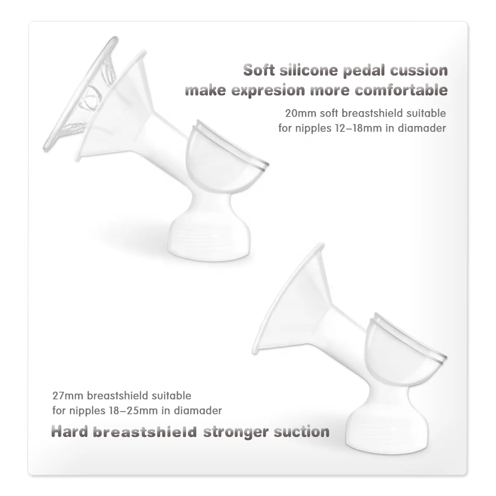 milk sucker Bimirth oem accept fit large breast 1800mAh rechargeable electric double electric breast pump