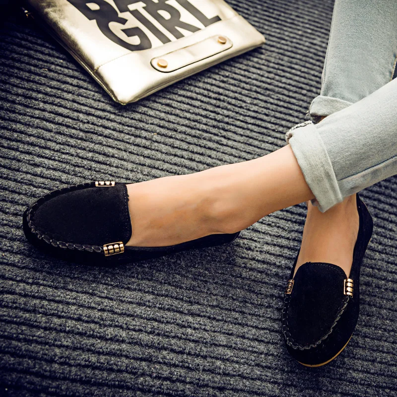Flat Women Shoes China Factory High Quality Ladies Flat Shoes