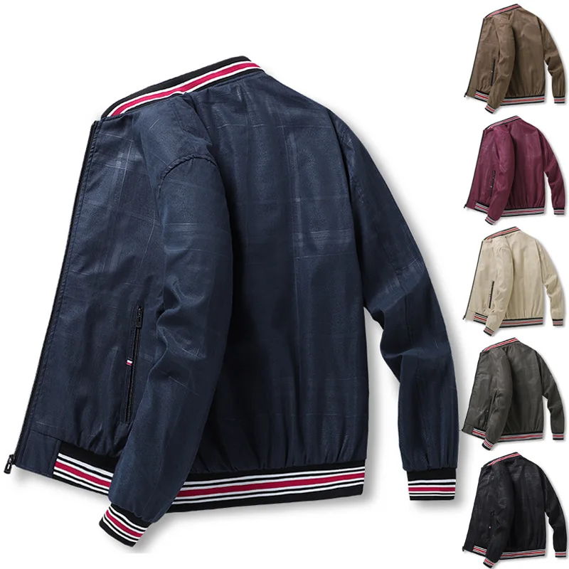 Wholesale Spring&Autumn Stand Collar Brushed Men Outdoor Casual Sports Jacket Outdoor Jacket