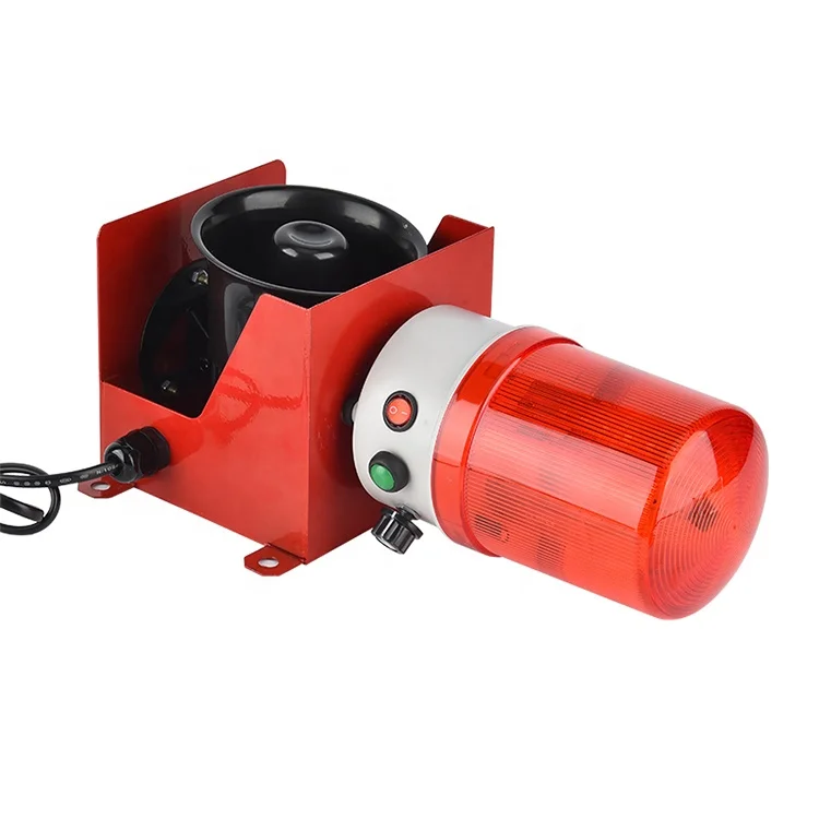 Red waterproof LED Flashing Strobe Warning Lights JTG-80 Smoke sensor Alarm warning light