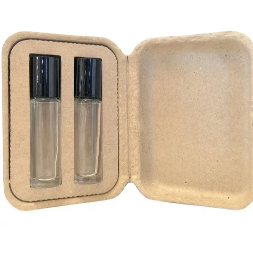 Упаковочная коробка из целлюлозы, сервировочный поднос, черная упаковочная бумага на заказ