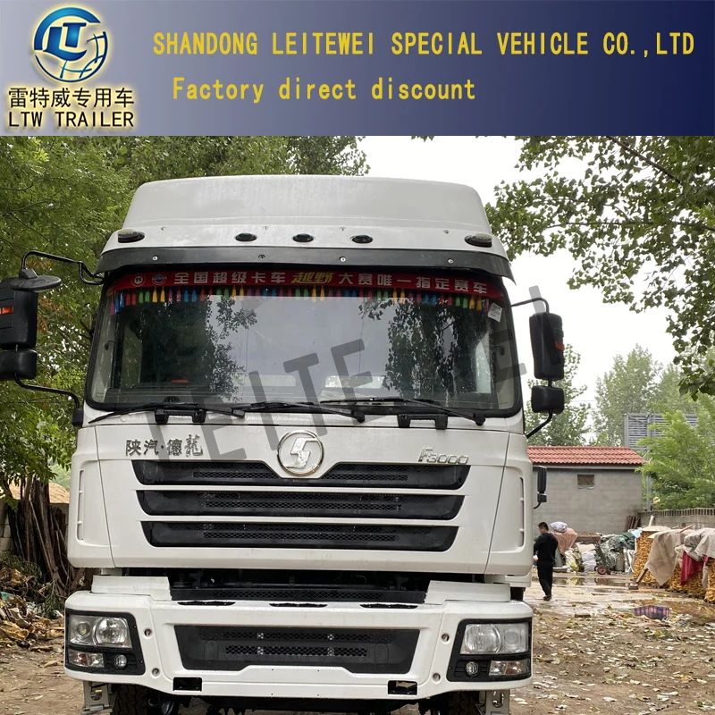 Second Hand 6X4 Left Drive 380HP Shacman F3000 Tractor Trailer Used Tractor Head Truck