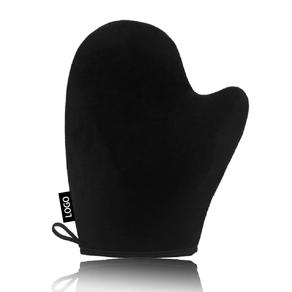 Black Brown Self Tanning Mitt With Thumb Sunless Tanning Mitten Self Tanner Gloves Self Tanner Applicator Mitt