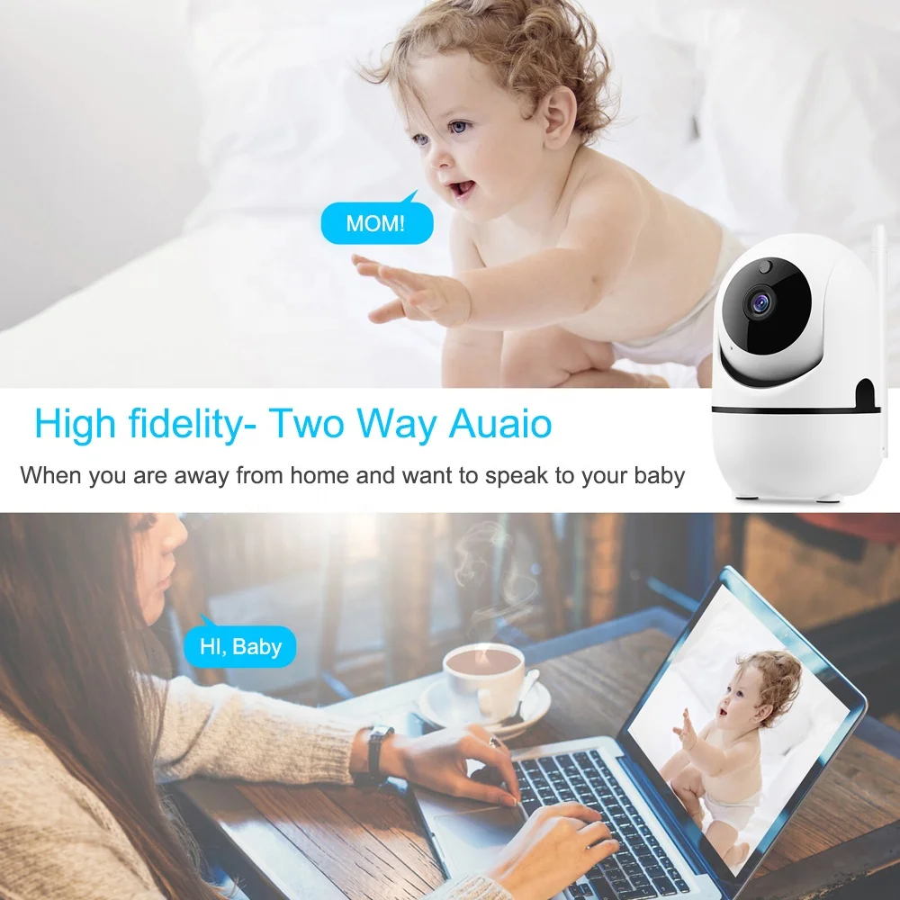 OEM IP HD 1080p CCTV wireless audio video mini smart cam baby monitor Home