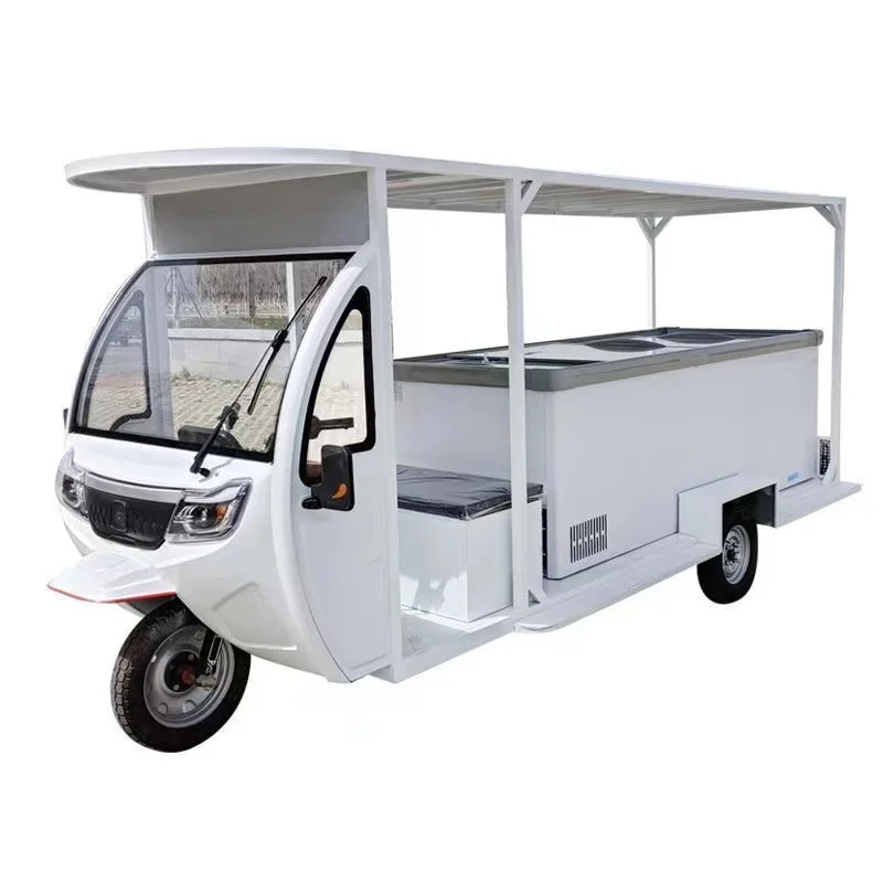 Открытый мобильный трехколесный велосипед Foodcart мотоцикл тележка для мороженого Trycicles Tuk Food Truck продажи в США