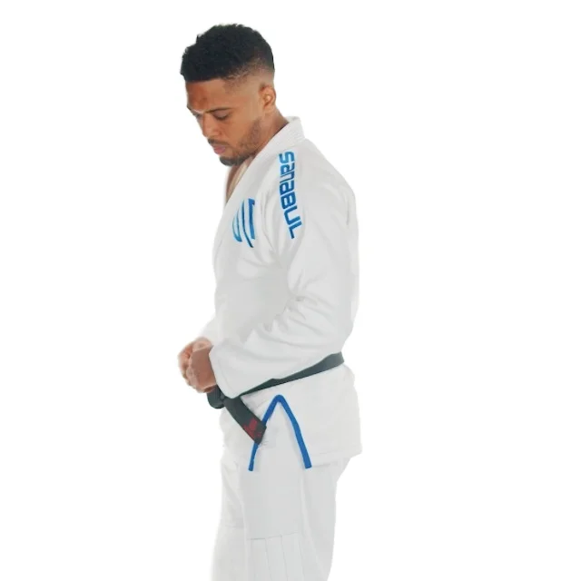 Унисекс 100% хлопок Бразильское джиу-джитсу Gi BJJ кимоно OEM Одежда для боевых искусств вышитая техника обучения