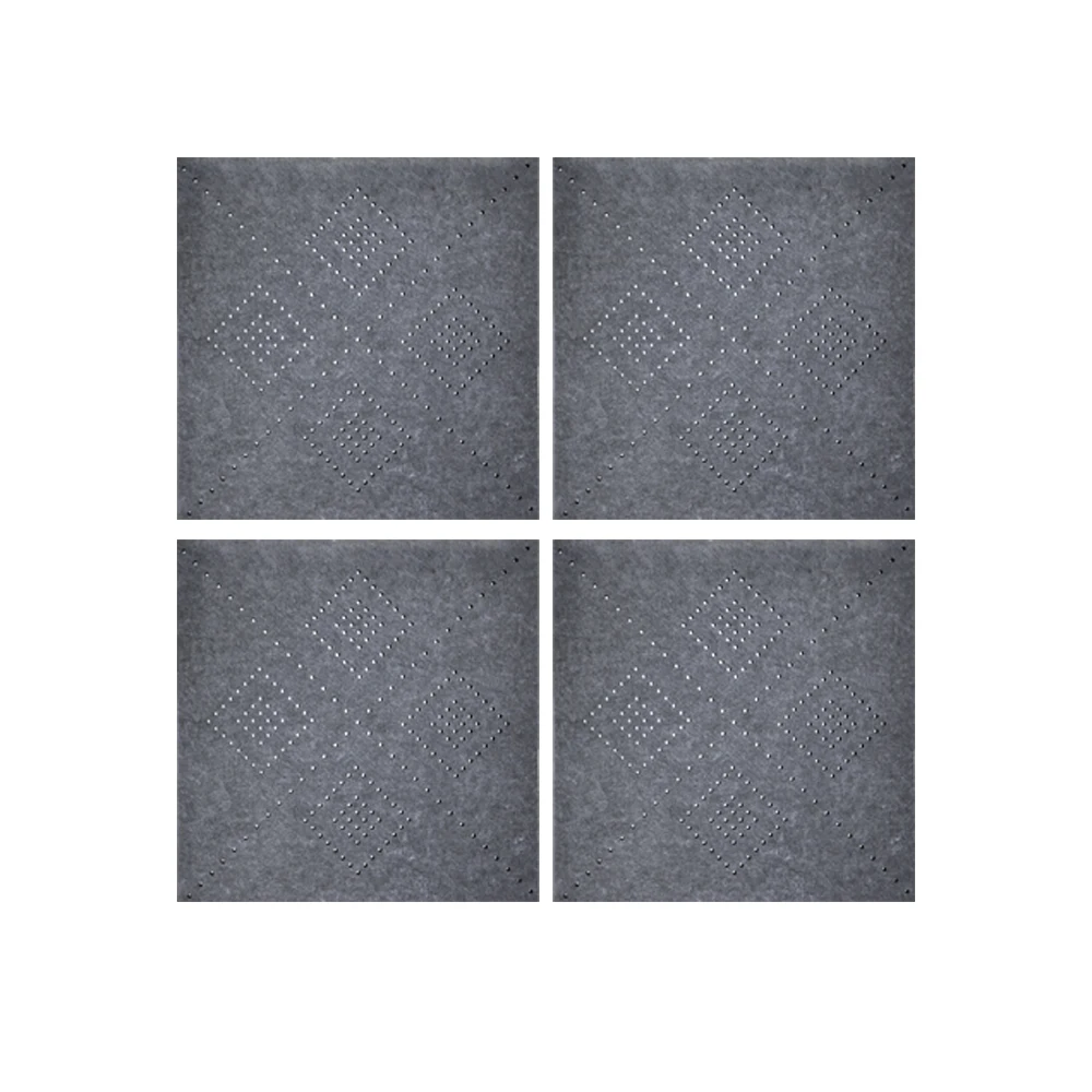 9MM AU Market Pro-environment Acoustic Felt 100% Polyester Panel Soundproofing Materials PET Acoustic Panels
