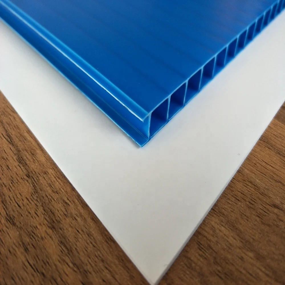 High technology plastic hollow sheet /PP corrugated plastic alveolar sheet /PP corrugated twin plastic sheet