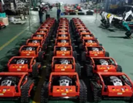 Твердый диапазон газонокосилки благодаря эффективности бесщеточного двигателя адаптивный контроль скорости для плотности травы