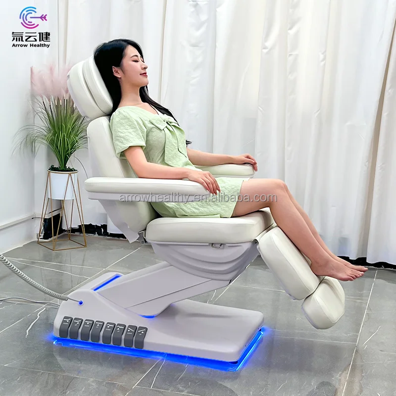 2023ArrowHealthy medical spa treatment chair electric beauty salon facial chair esthetician  bed