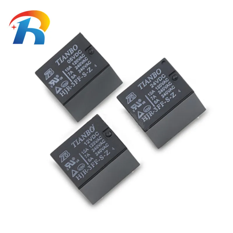 NEW Original TIANBO 12V relay HJR-3FF-S-Z-12VDC 10A HJR-3FF-S-Z 12VDC 5Pins Electromagnetic Relay