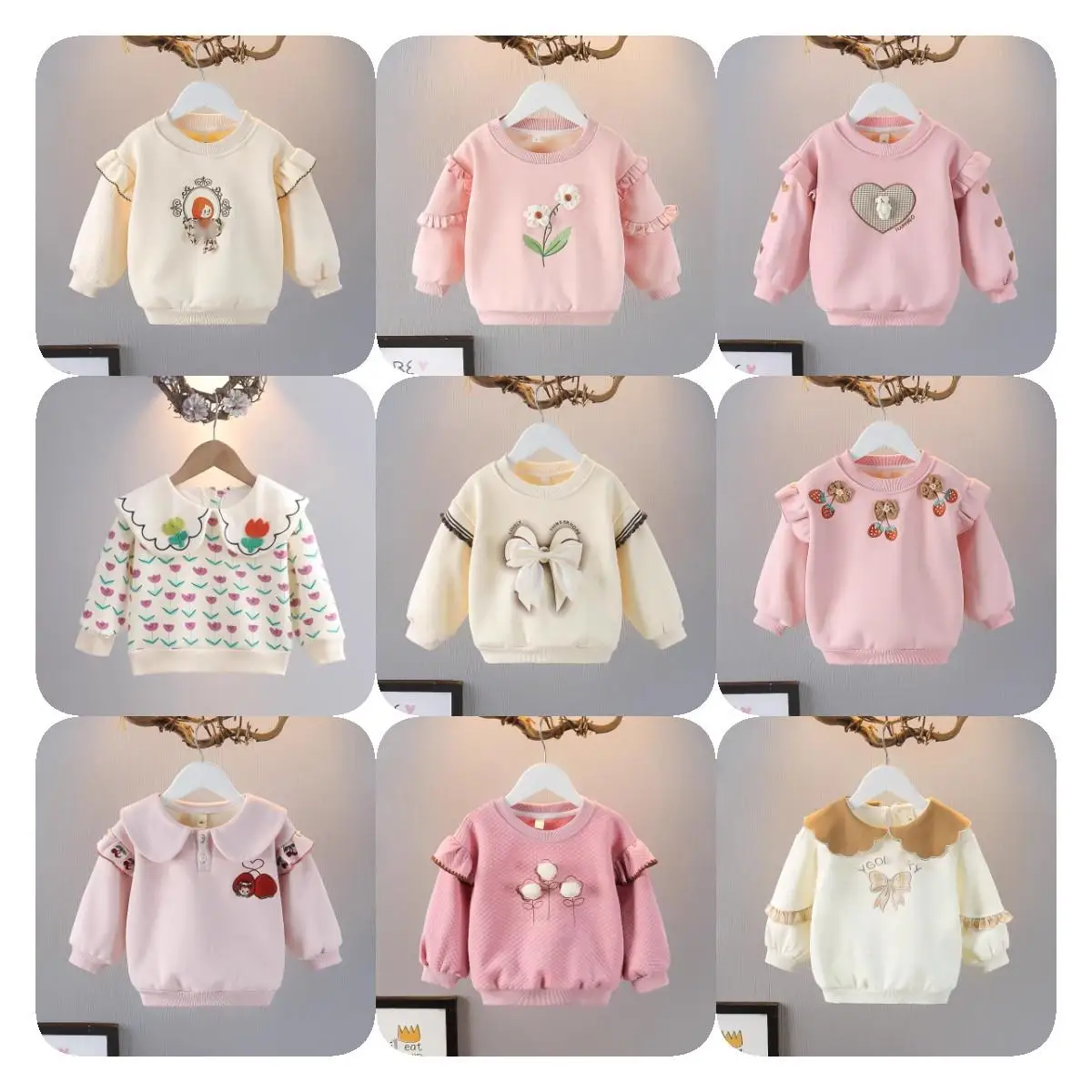 wholesale Children Kids Cotton Plain Hoodie Tops Blank Pullover Sweatshirt Fleeced Children Boys Hoodies from Bangladesh Hoodie