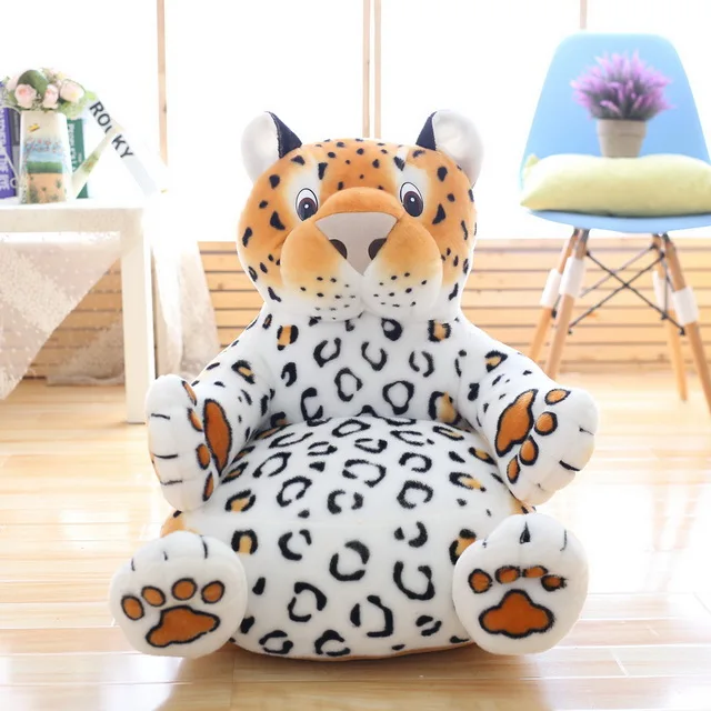 hot sale realistic plush garfield kids sofa chair stuffed animal cat shaped children sofa chair