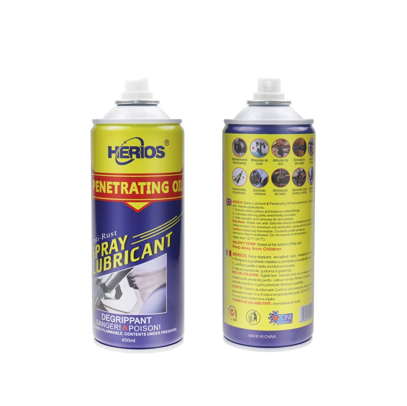 Car care products Factory New Production Powerful Rust  Remover Spray multi-purpose Anti Rust Lubricant Spray
