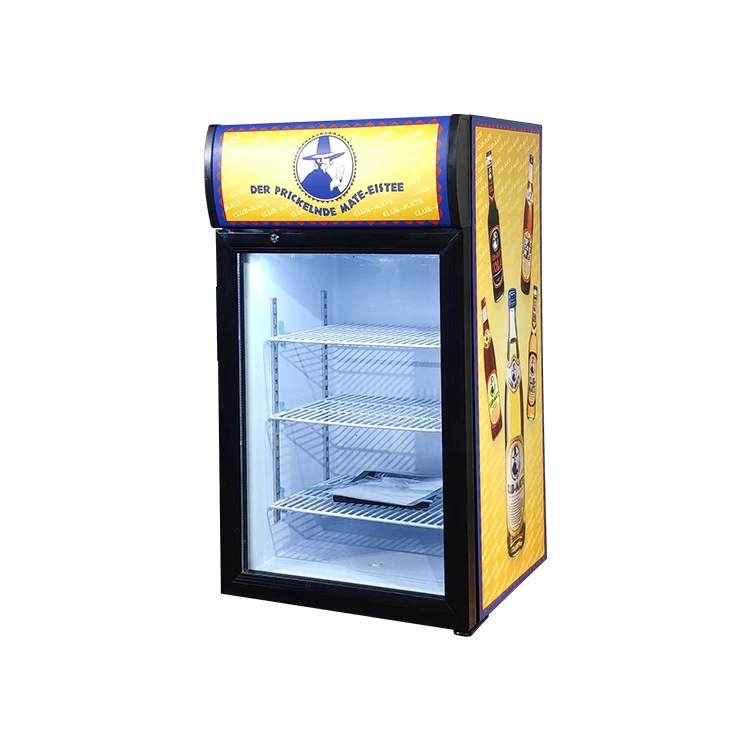Meisda SC68B Customized 68L Compressor Compact Mini Bar Fridge Commercial Hotel Mini Bakery Refrigerator