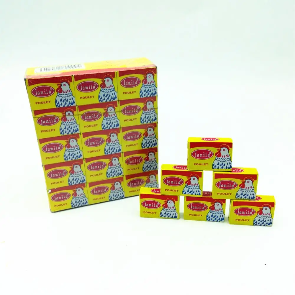 cheap price good taste halal chicken seasoning 4g 10g bouillon soup cube oem brands