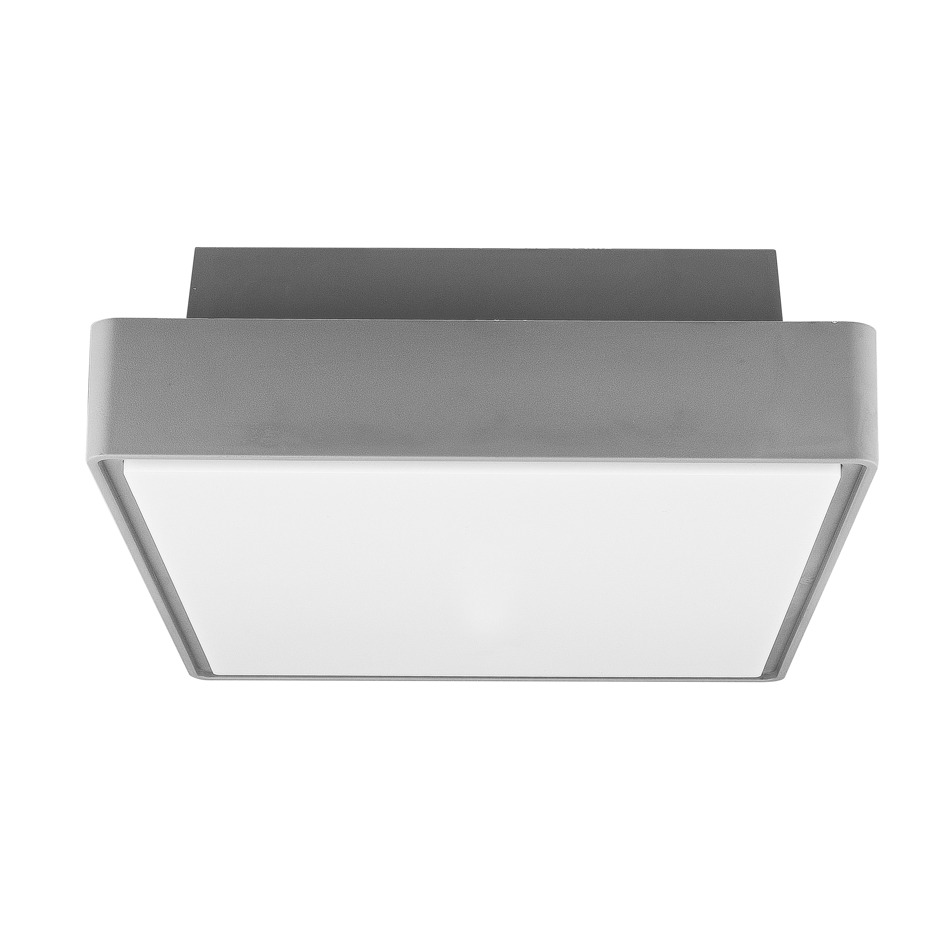 P2201-E27 IP65  exterior waterproof  Wholesale Square Bulkhead ceiling Light High Quality PC square outdoor ceiling Led Lamp