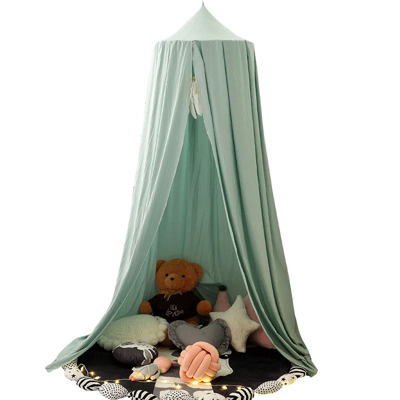 Wholesale Princess style Baby Crib Tent Hanging Mosquito Net  kids play castle tent Bedroom Decoration Bed Canopy