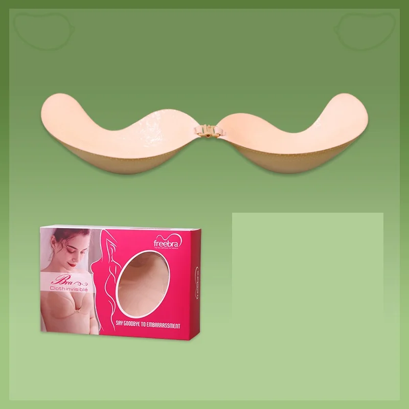 European And American Reusable Silicone Invisible Transparent Nipple Cover Nude Waterproof Silicone Nipple Covers