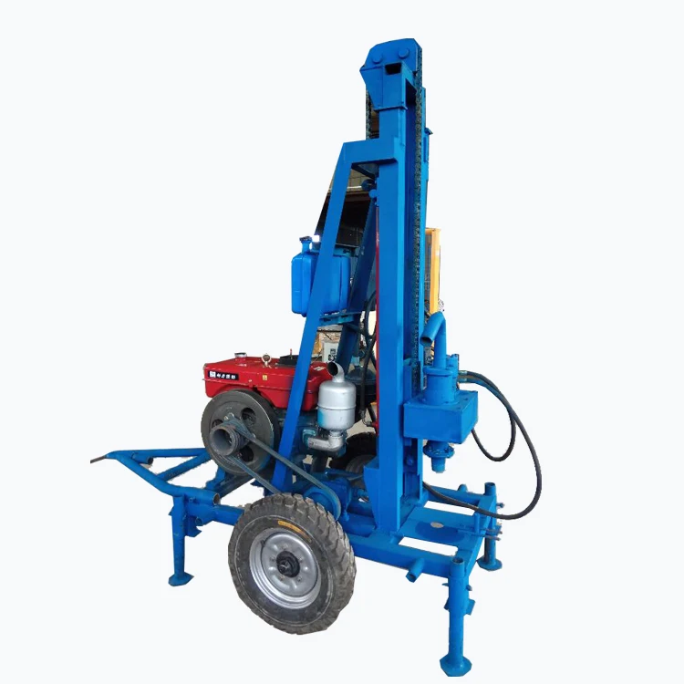 Versatile Mobile Water Well Drilling Rig for On-Site Drilling within 200m