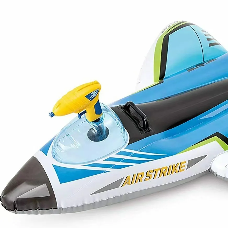 Intex 57536 Combat spaceship mount Child adult Surf inflatable mount Water Gun splashing mount