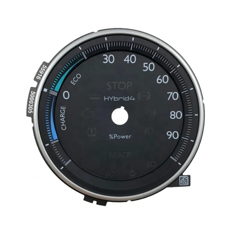Universal Auto Meter Analog Digital Readout Electronic Fuel Pressure Gauge For Car