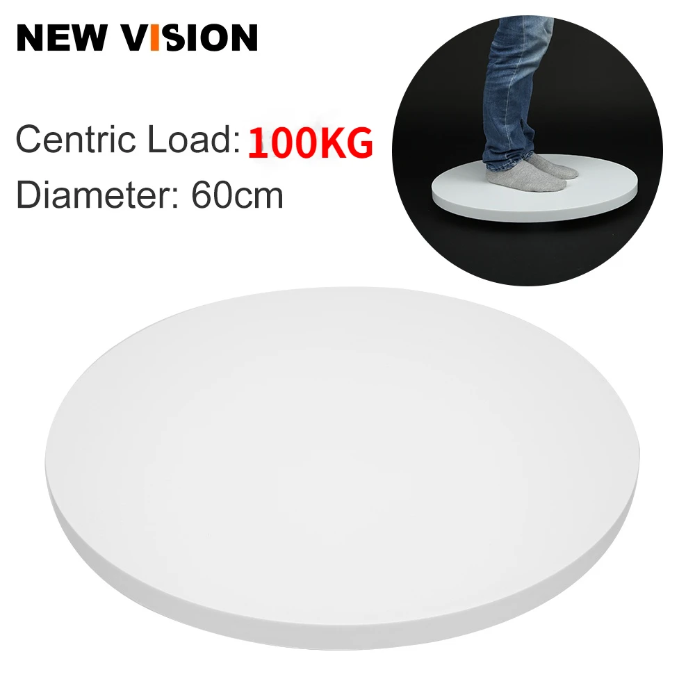 
60cm Remote Control360 turntable Base for Photography Studio Shooting above100kg Load Bearing Automatically Intelligent Rotation 