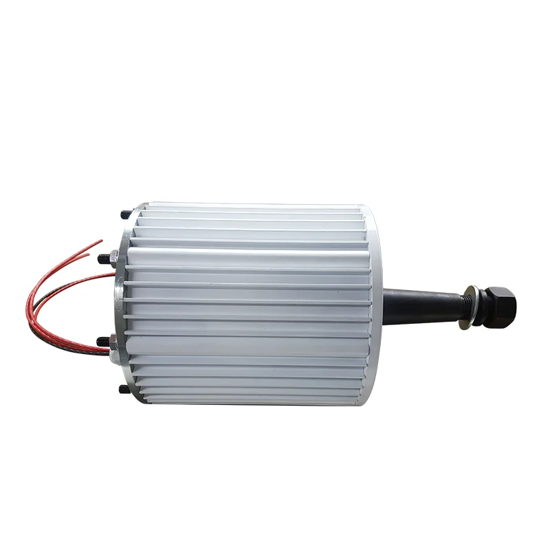 Low RPM Free Energy 1KW 24V 300rpm Magnetic Energy Generator Permanent Magnet Generator with base