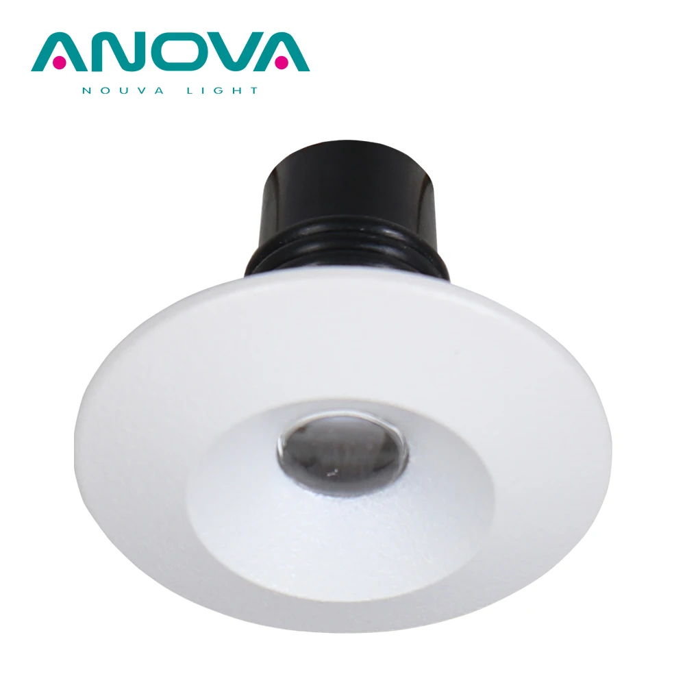 Indoor/outdoor 1w IP65 waterproof small spot led downlight soffit eaves mini led spotlight