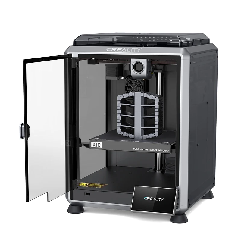 Factory Wholesale K1C Fast Speed 600mm/s Auto Leveling Enclosed Large Core-xy Desktop Industrial FDM 3D Printer