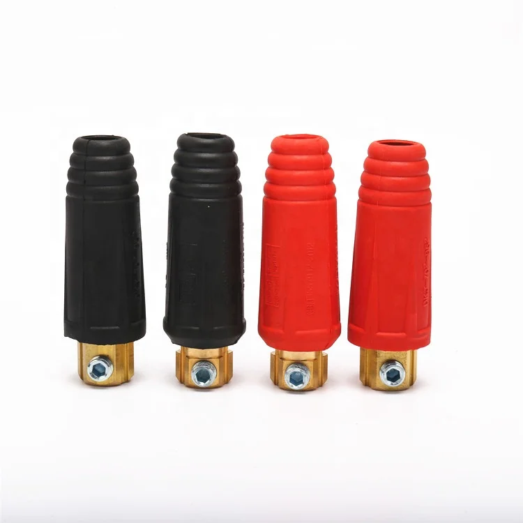 CE, RoHS Certificate Red and Black Welding Cable Joint DKL70-95