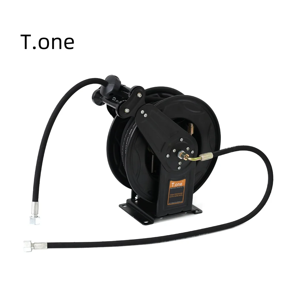 High Presser Washer Water Hose Reel Stainless Steel Pressure Washer Side Mounted Hose Reel