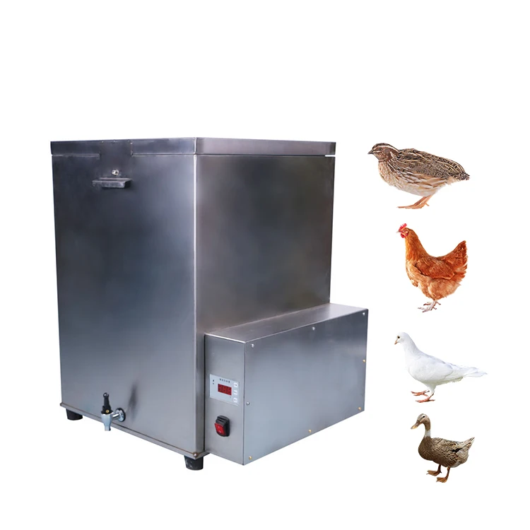 Professional Poultry Equipment Pigeon Chicken Duck Goose Scalder Automatic Poultry Scalder And Plucker