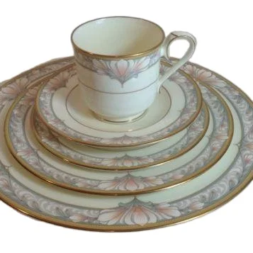 20 шт. круглые столовые приборы из