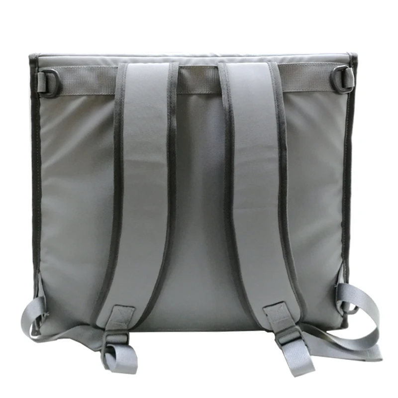 Custom design high quality delivery cooler bags for motorcycle food delivery bag with led screen