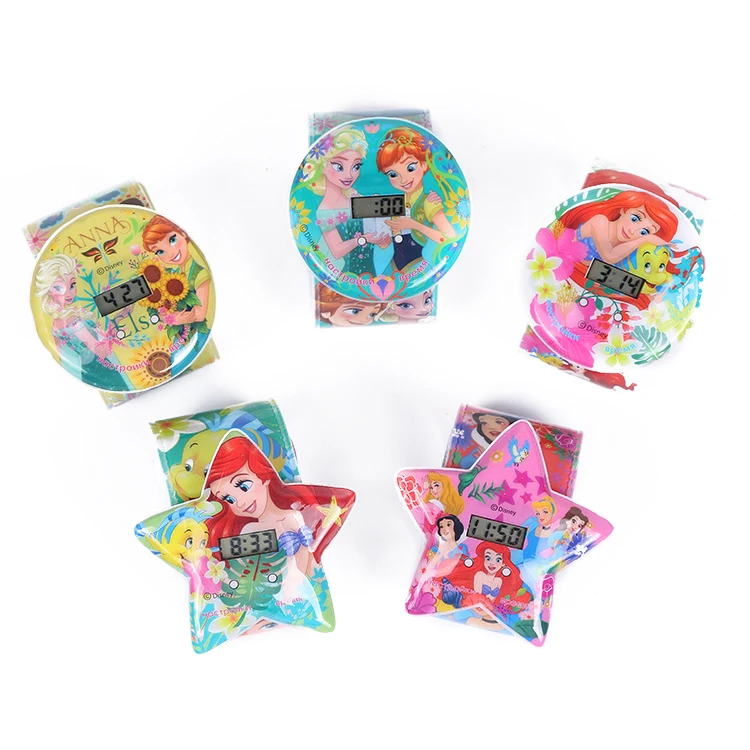 Beian Wholesale New Slap Band On PVC Cute Cartoon Wrist Watch