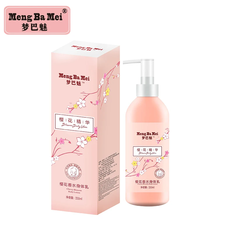 
Moisturizing Whitening Natural Perfume Cherry Blossom Body Lotion 