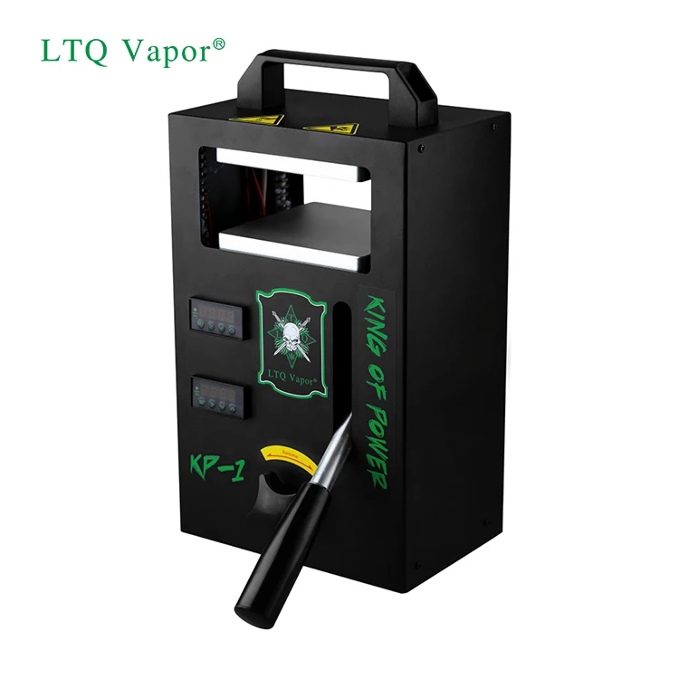 
LTQ new invention Rosin Dabber Press Machine Dual Heat Plates Manual Rosin Tech Heat Press 4ton 