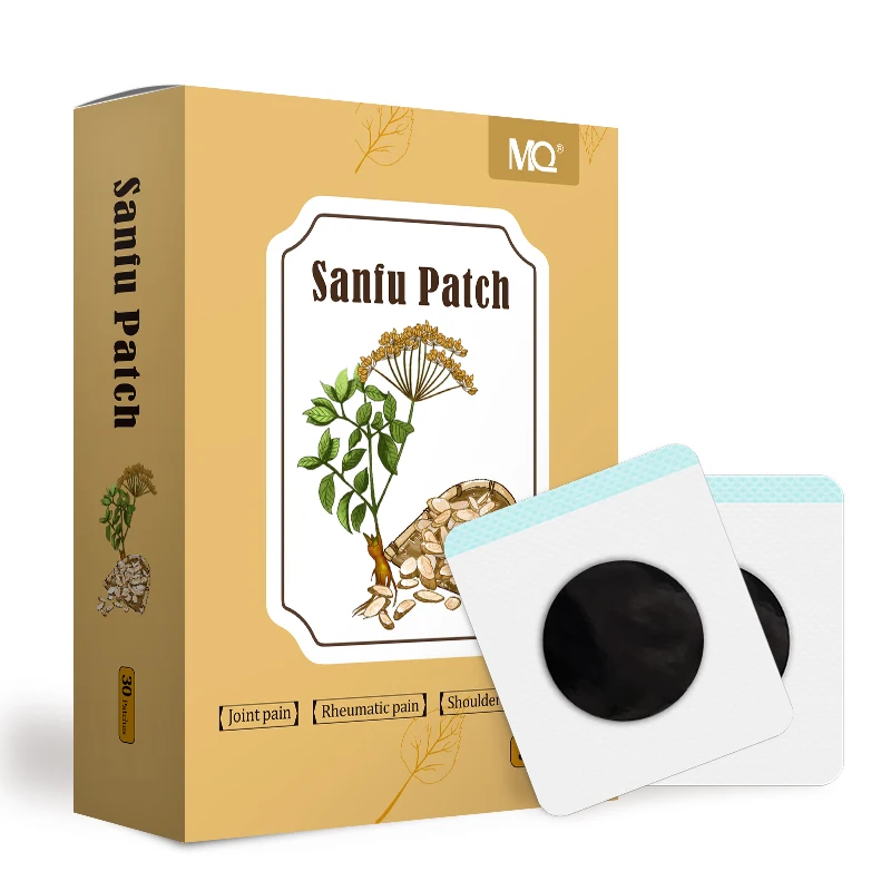 2024 hot selling products OEM 30pcs/box high quality MQ Sanfu patches pain relief patch for adjust body health care