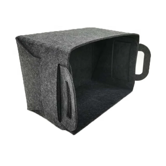Factory sale Felt Storage Bin Collapsible Convenient Box Organizer Toy storage