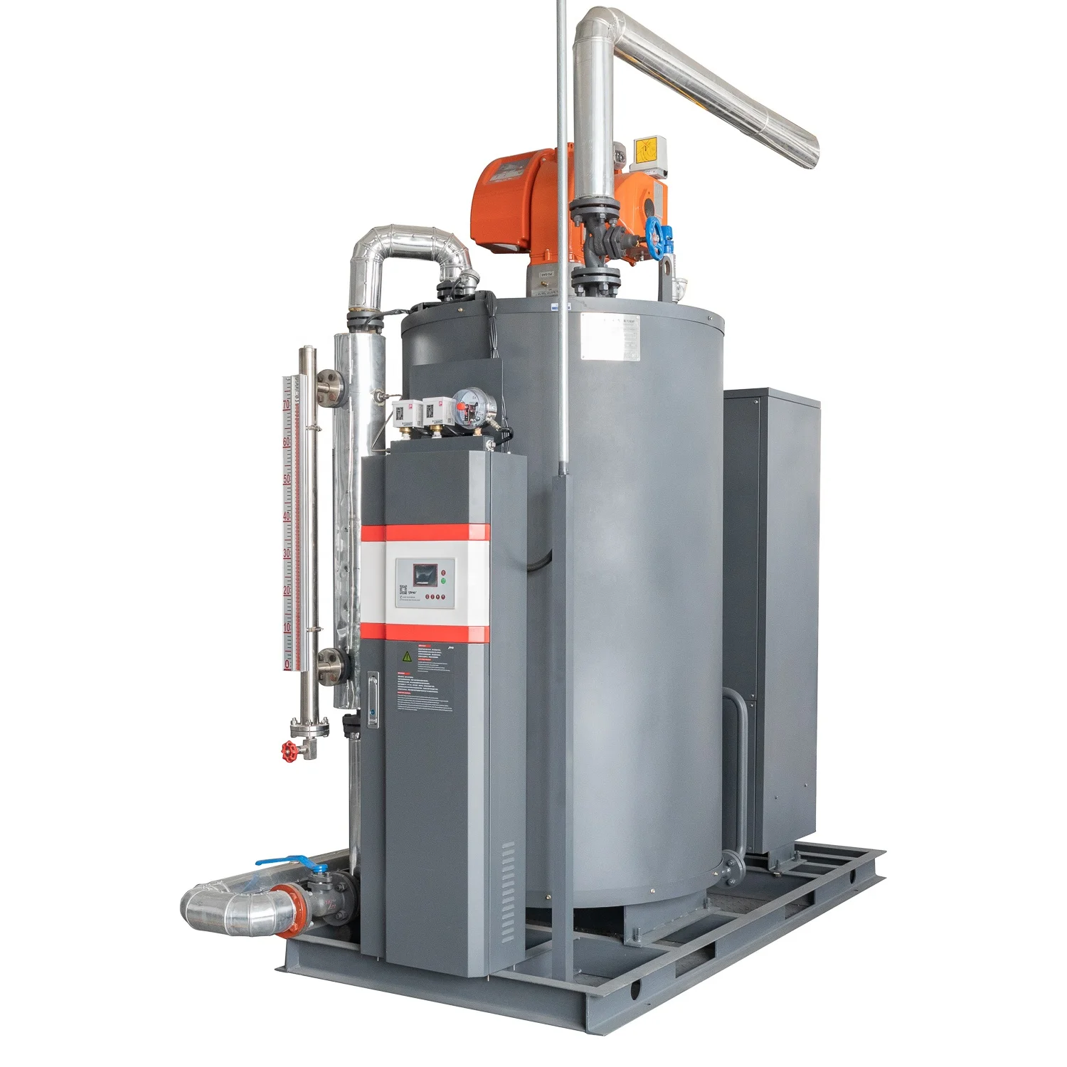 
 Вертикальный газовый/масляный промышленный паровой котел, парогенератор для пищевой промышленности 35 1000 кг/ч   (60498996528)