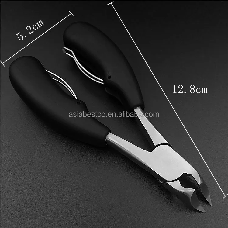 Hot Sale Cuticle Nipper With Anti-slip Handle Stainless Steel Nail Cuticle Nipper