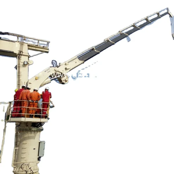 3t30m Electric hydraulic Telescopic Boom Marine deck Crane